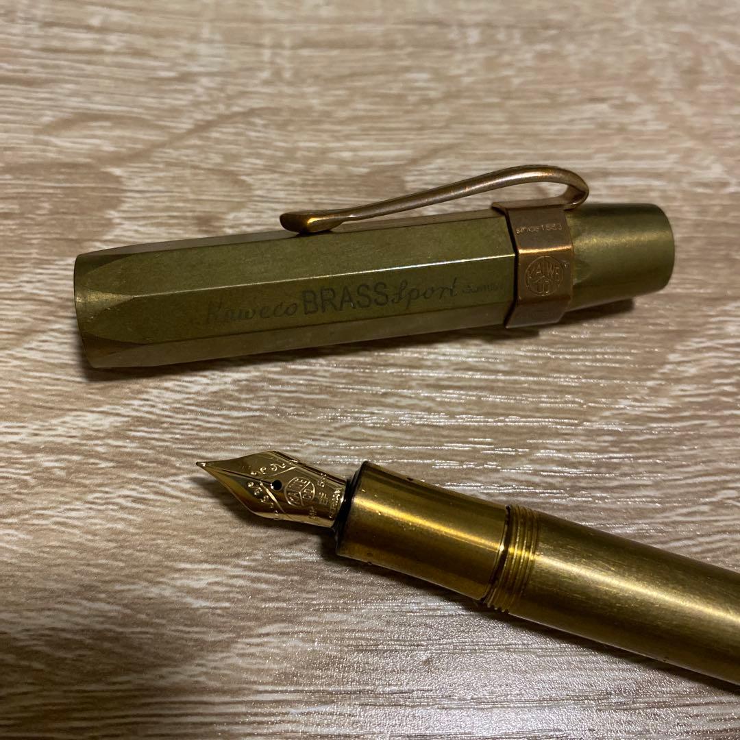 カヴェコBRASS Sport 万年筆 真鍮製