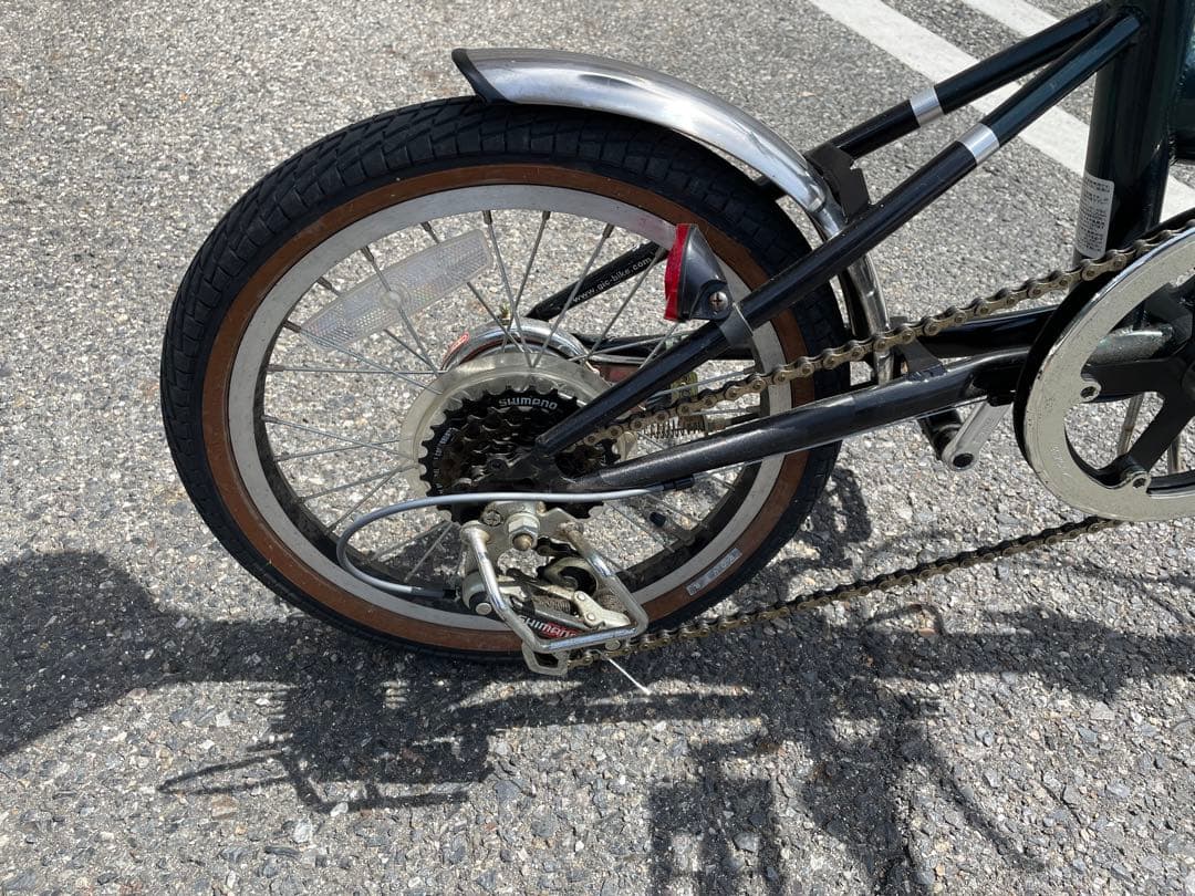 【修理完了】ROVER ローバー　折りたたみ自転車　FDB166 グリーン