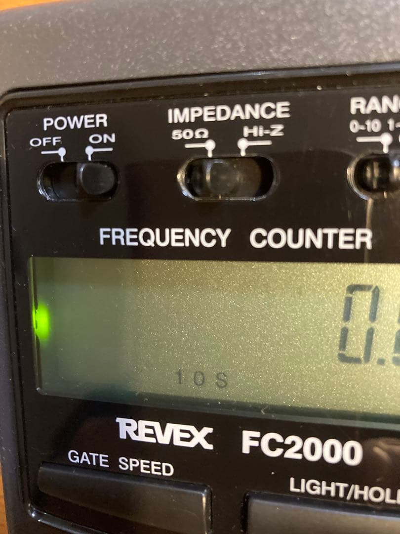 REVEX FC2000　周波数カウンター ジャンク