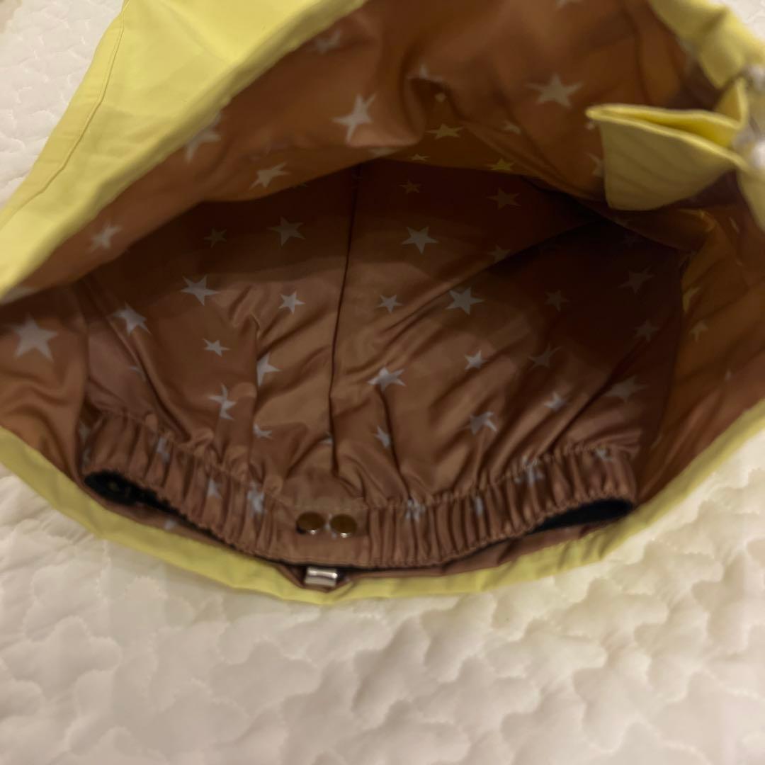 【美品】スノーウェア レディース ゼブラ柄ジャケット イエローパンツ 2点セット