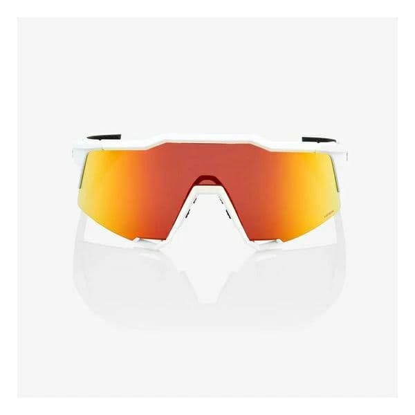 100％ Speedcraft ホワイト レッド ワンハンドレッド サングラス