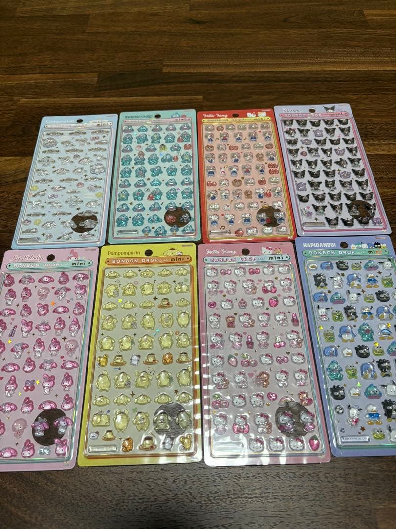 正規品ボンボンドロップシールうるちゅるまとめ売りたまごっちサンリオディズニー