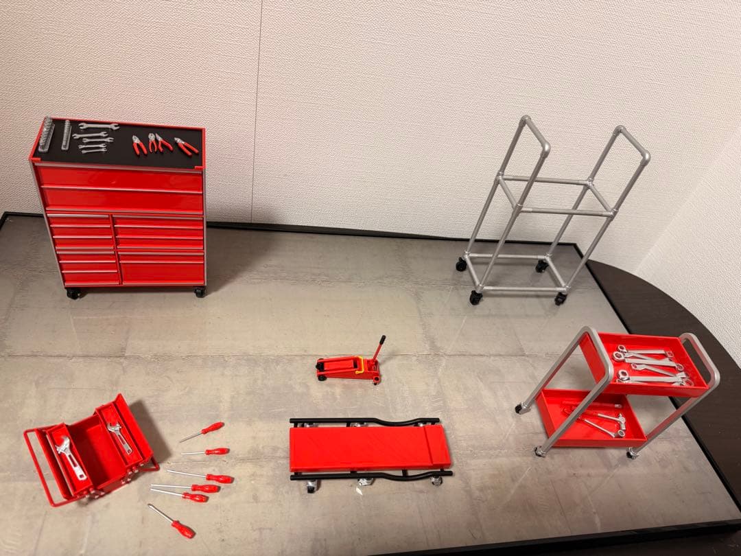 Myday専用　AE86 専用ディスプレイケース + ガレージディスプレイキット