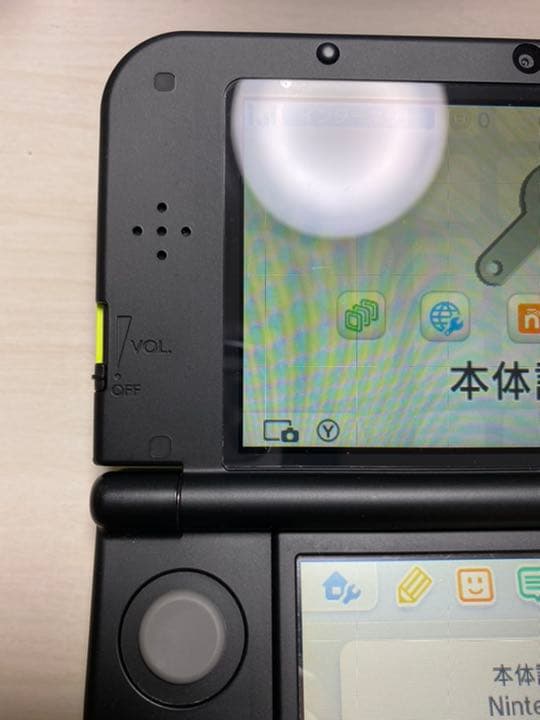 Newニンテンドー3DS LL ライム×ブラック