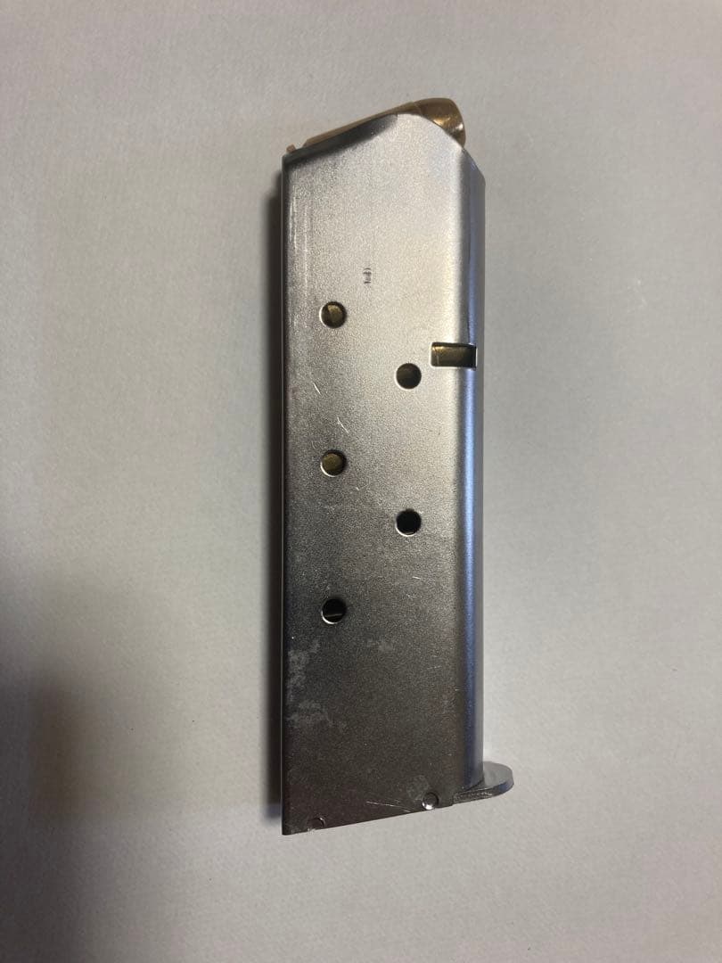 マルシン　コルトガバメント　M1911A1 シルバー　組み立てキット　モデルガン