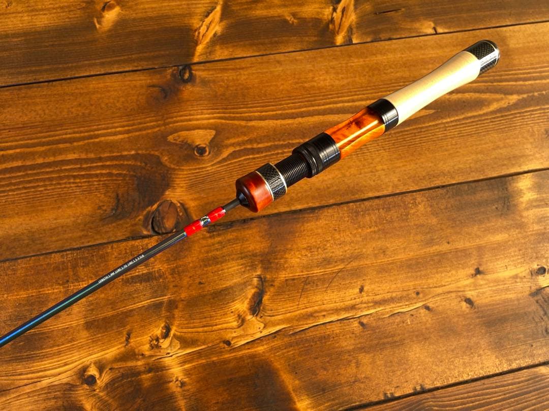 トラウトロッド　4ft7inch パックロッド　山女魚　渓流 ウッドリールシート