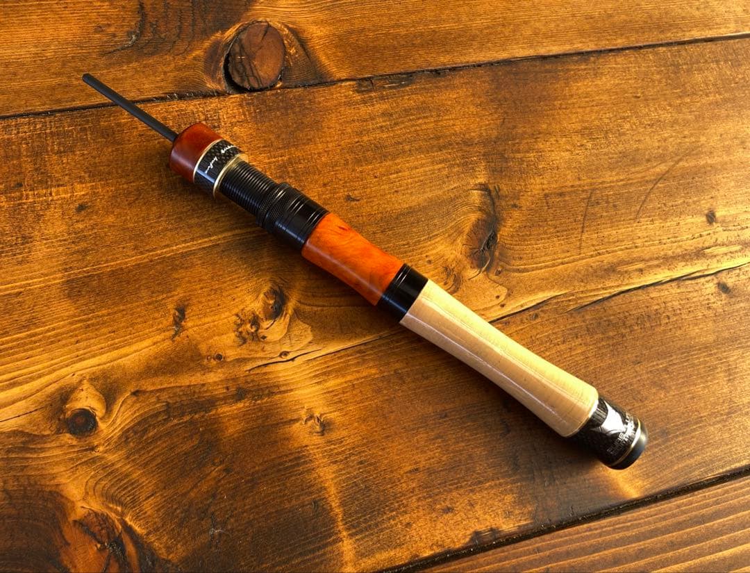 トラウトロッド　4ft7inch パックロッド　山女魚　渓流 ウッドリールシート