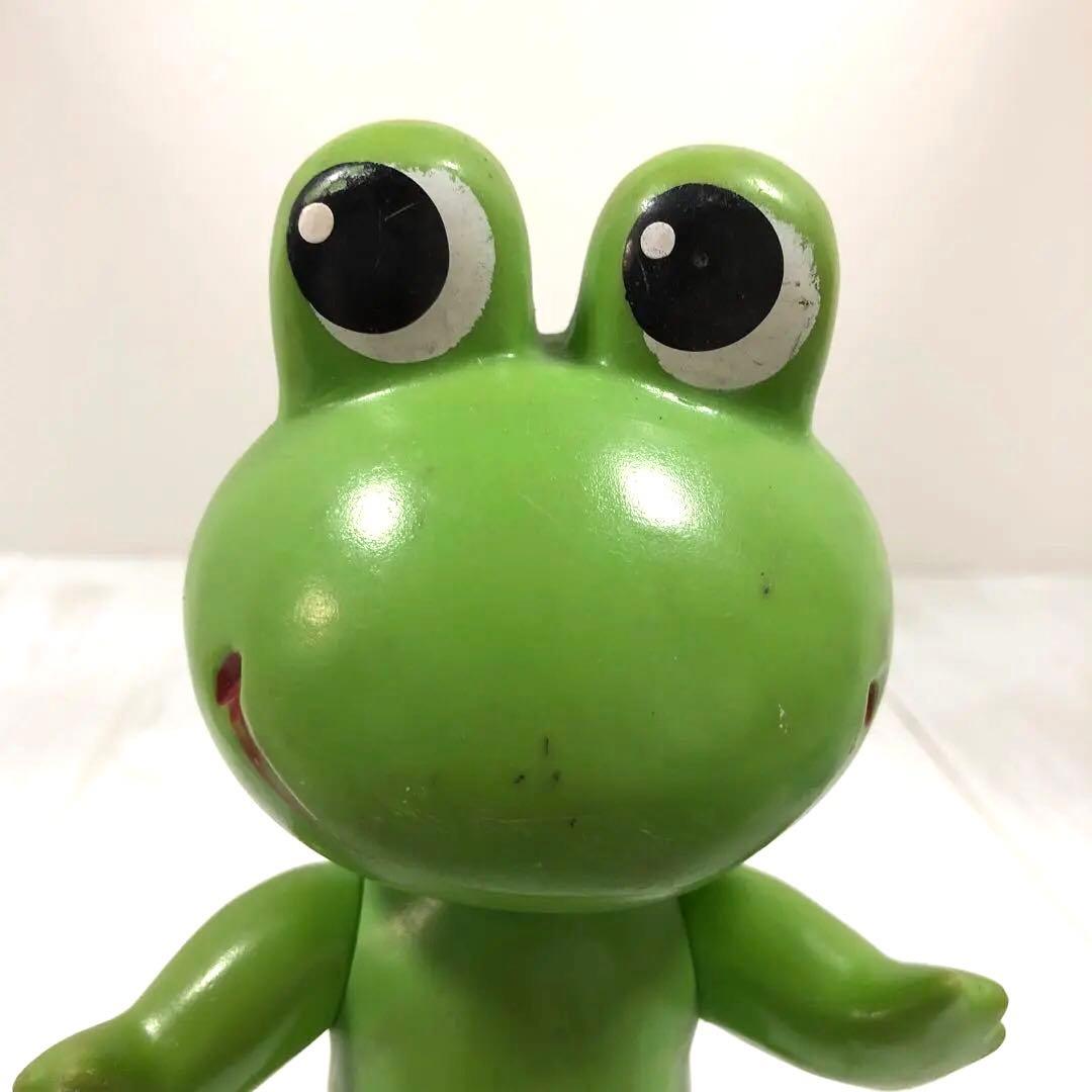 Y☆ 昭和レトロ　当時物　コーワ　ケロちゃん　カエル　フィギュア