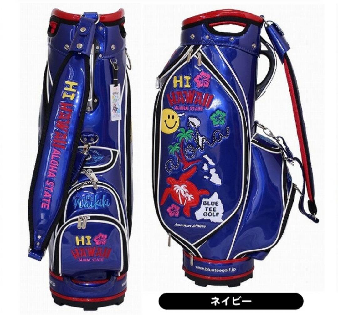 お値引き！！BLUE TEE GOLF CB-020 ネイビー ゴルフバッグ