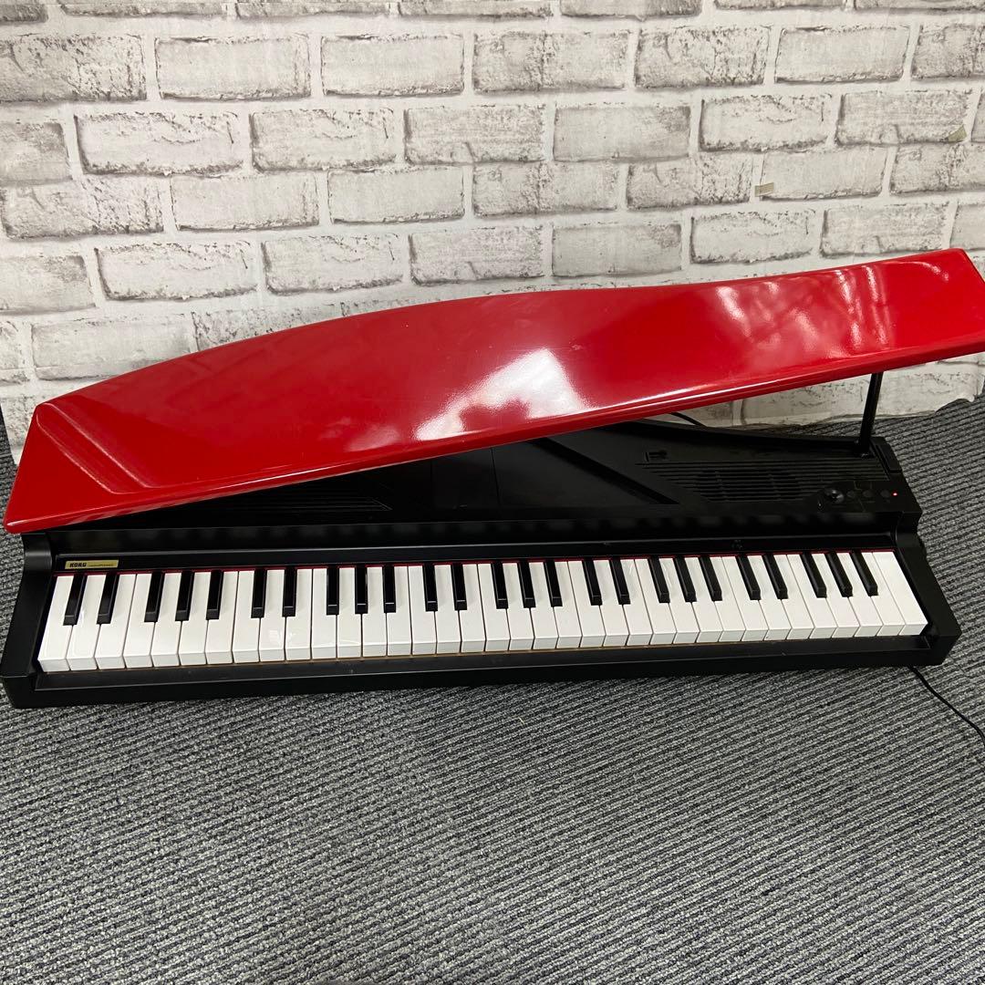 KORG コルグ⭐️micro PIANO 電子ピアノ レッド61鍵盤【3608】