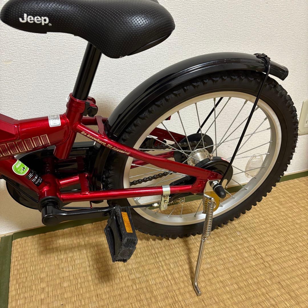 お値下げ！！『福岡』Jeep (ジープ) 子供用自転車 18インチ 赤