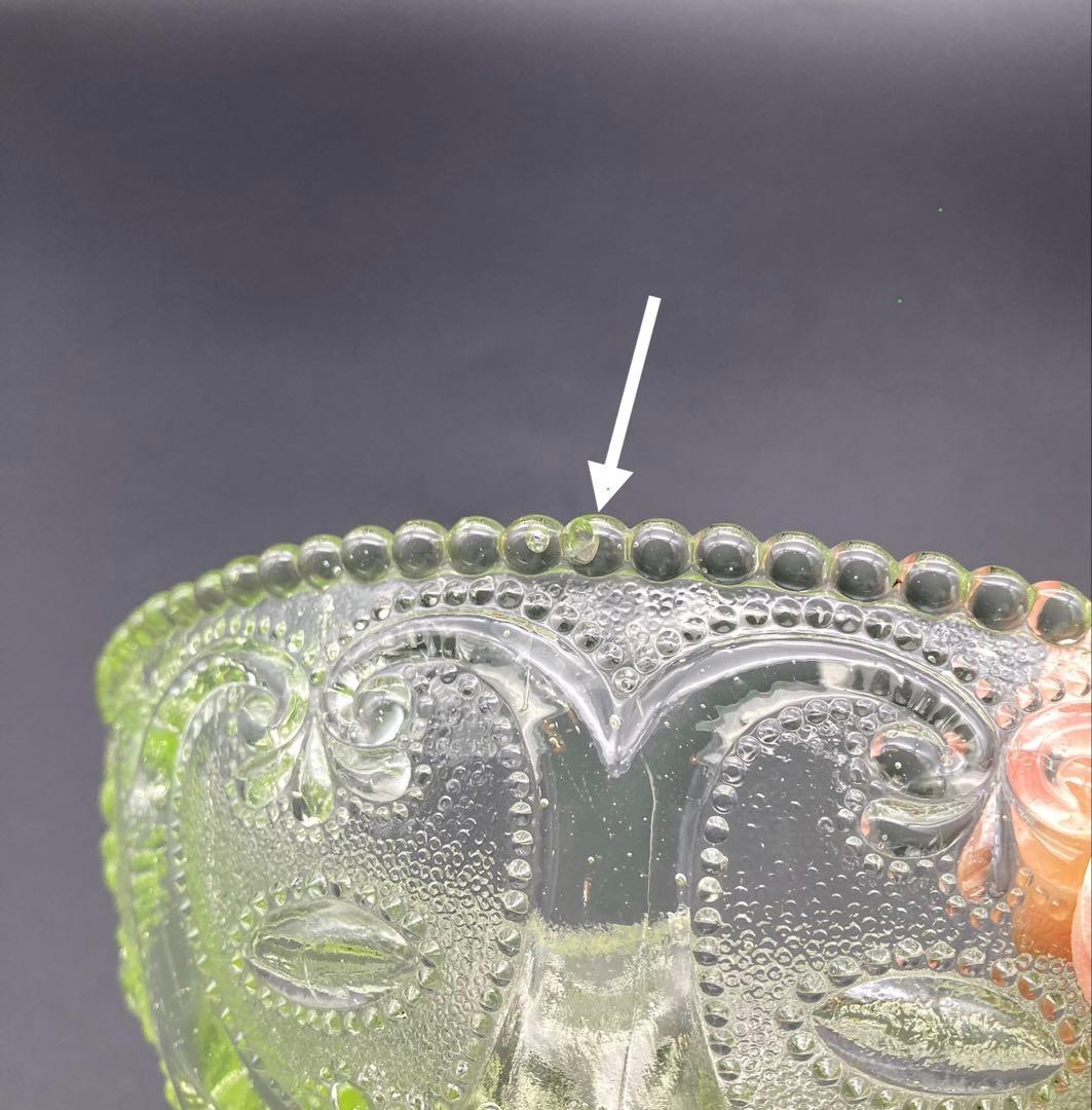 ウランガラス　鉢