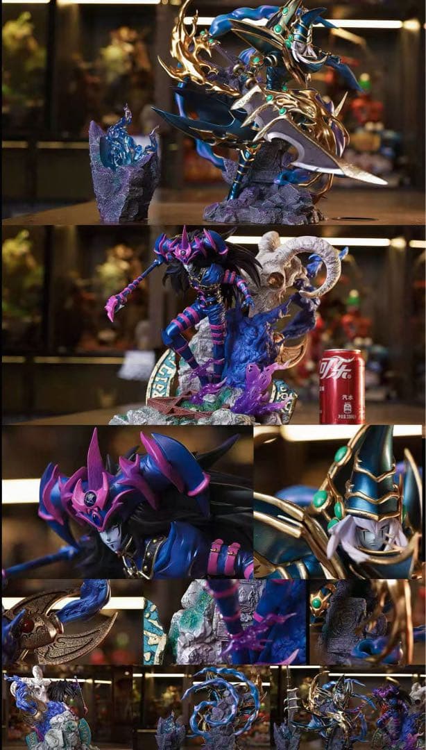 遊戯王 カオス・マジシャン ガレージキット ガレキ スタチュー①