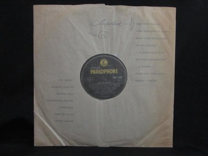 BEATLES★With The Beatles UK Y/B Parlopho