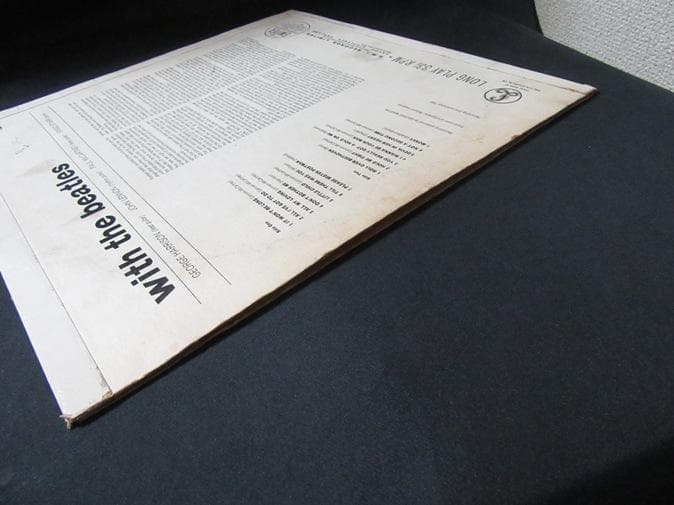 BEATLES★With The Beatles UK Y/B Parlopho