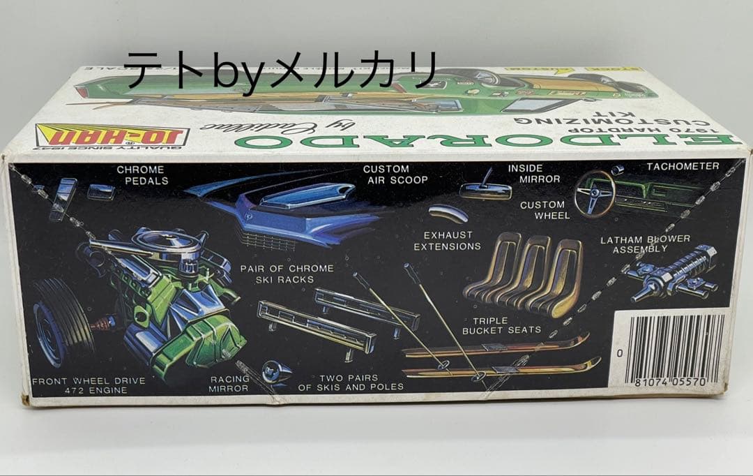 1/25 Jo-Han 1970 Cadillac Eldoradoキャデラック