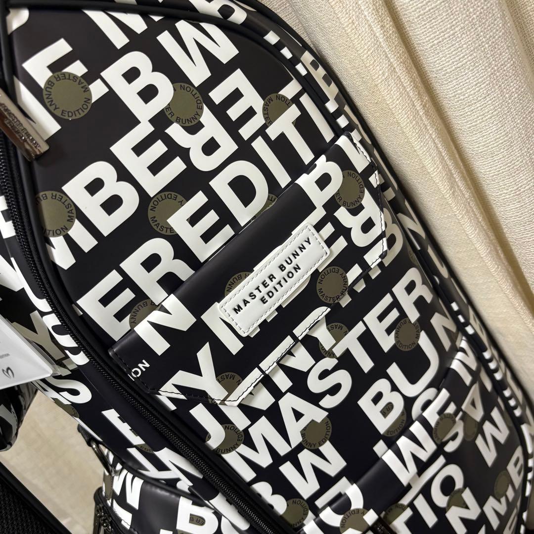 マスターバニーエディション総柄プリントキャディバッグ新品未使用ポーチ付き