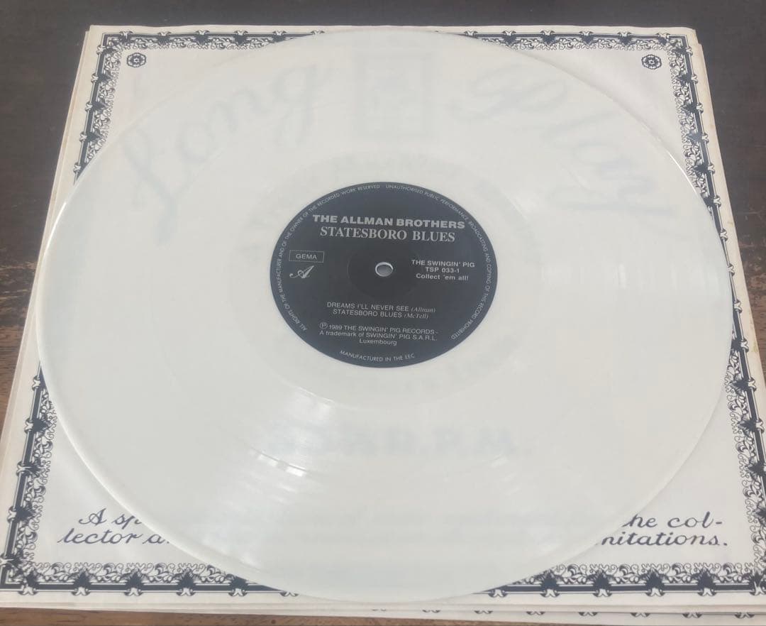 ◾️史上最高ライブTMOQ名盤3LP◾️THE ALLMAN BROTHERS BA