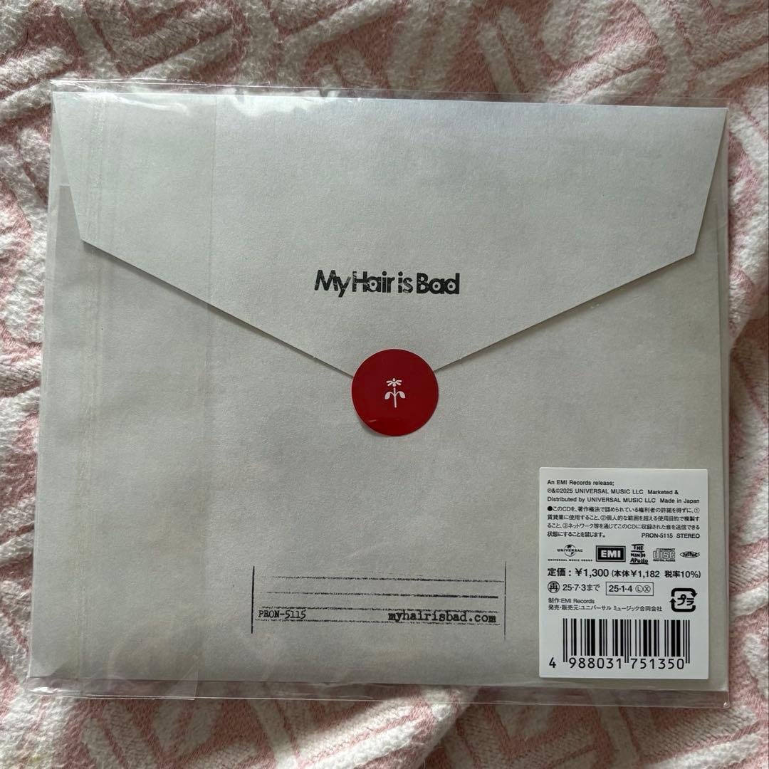My Hair is Bad 愛着 CD