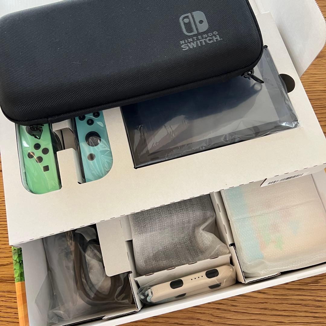 【美品】Nintendo Switch あつまれどうぶつの森セット 本体