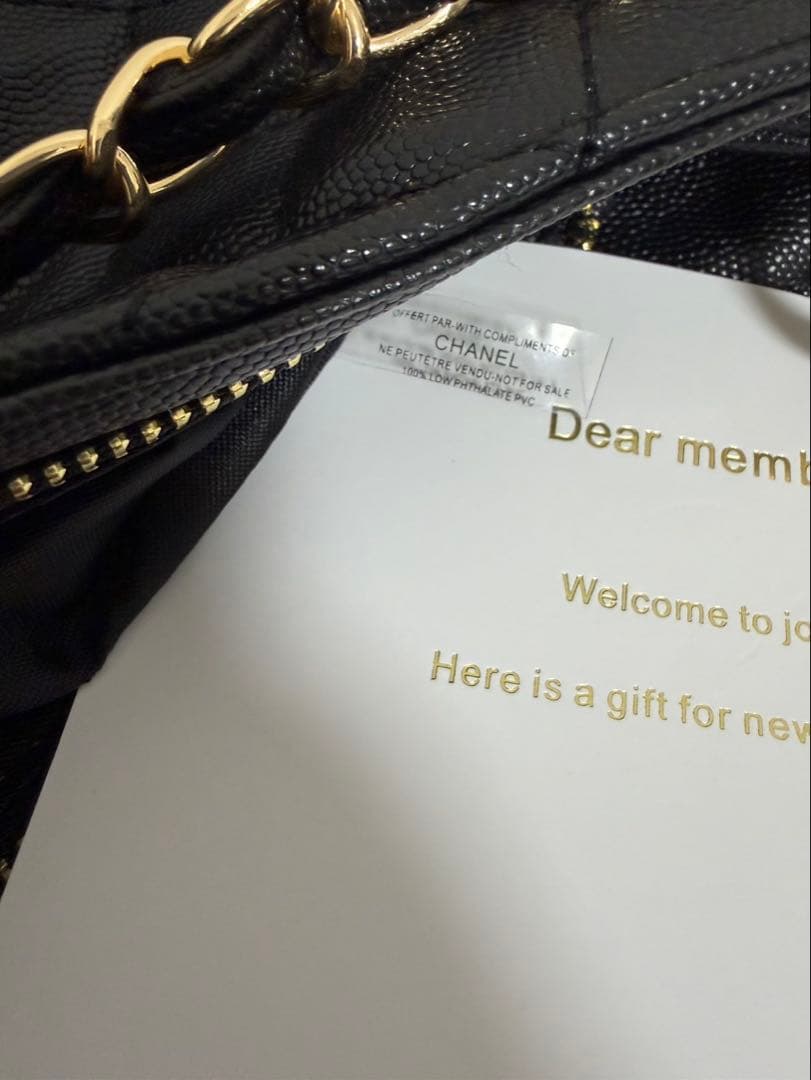 さくらCHANEL MAKEUP キルティングバック