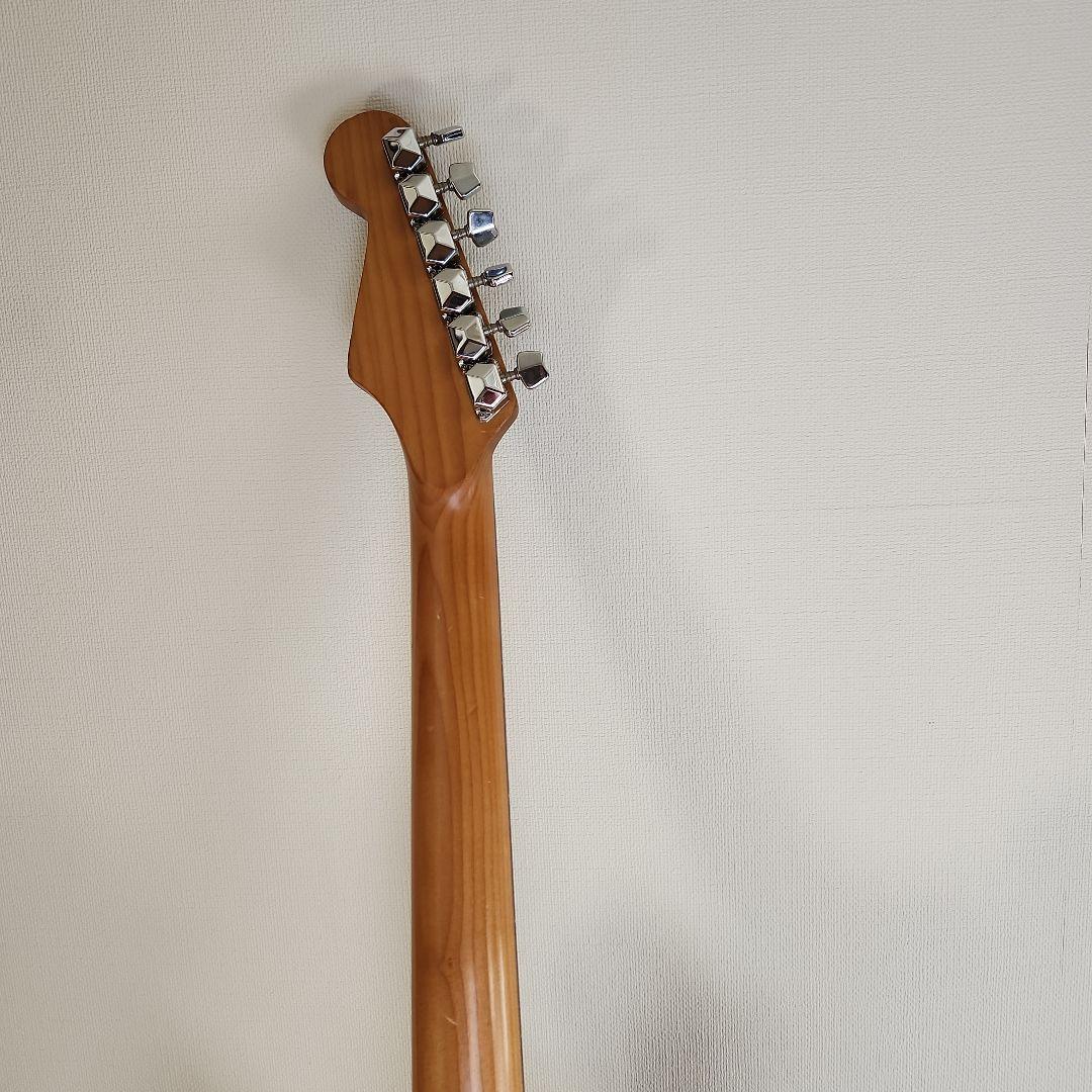 ノーブランドストラトキャスタータイプ ブラック マッチングヘッド