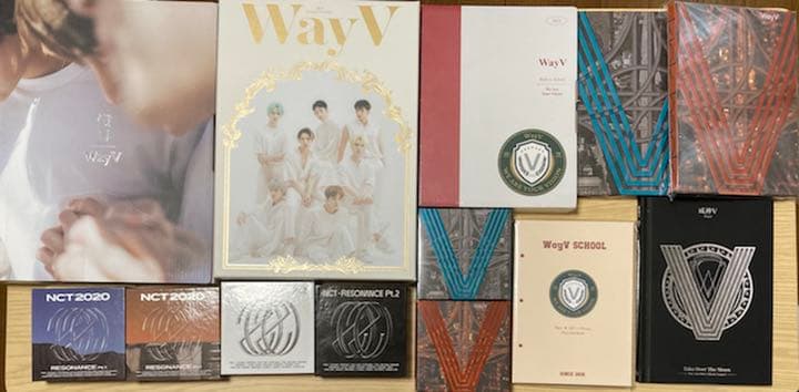 WayV 威神V テン MD トレカ アルバム キノ セット