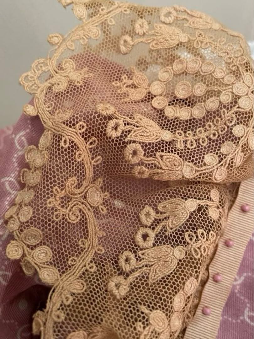 ˚✧₊⁎断捨離SALE品⁎⁺˳✧༚ ♡アンティークビスクドールドレス ボネ♡