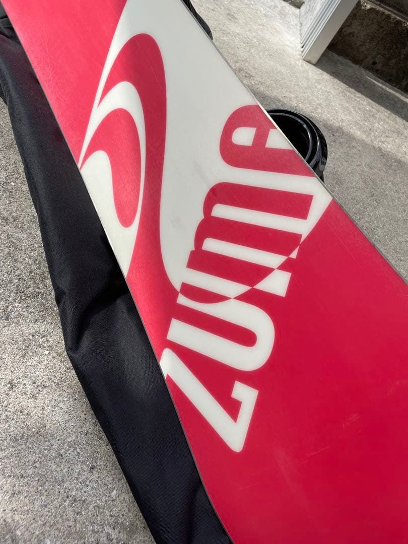 ZUMA スノーボード×RIDE バインディング イエロー/レッド 135cm