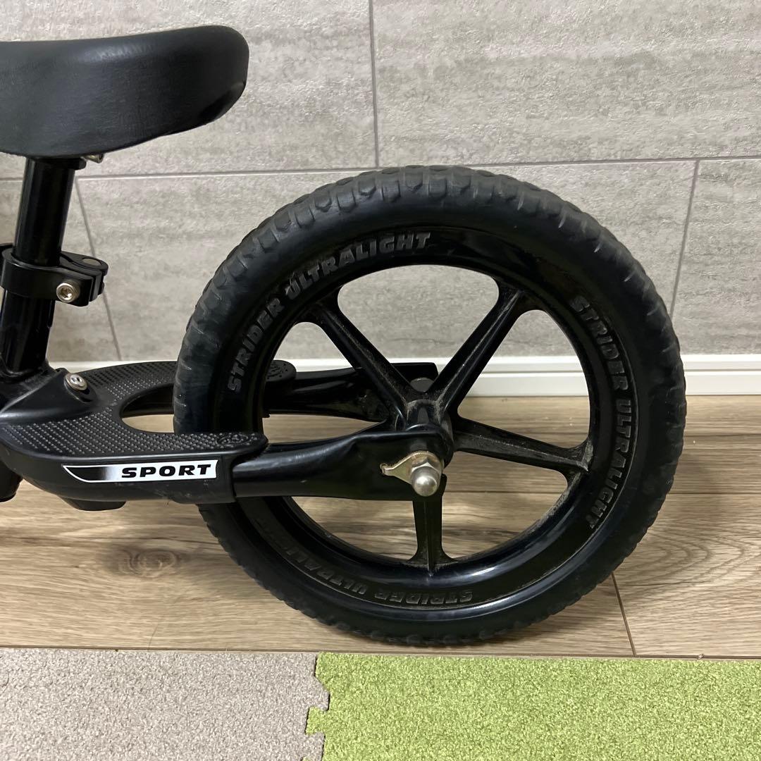 N*Y様 STRIDER SPORT バランスバイク ブラック 12インチ