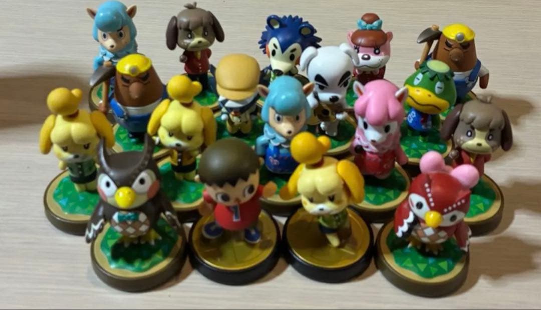 amiibo アミーボ フィギュア あつ森 どうぶつの森 セミコンプリート
