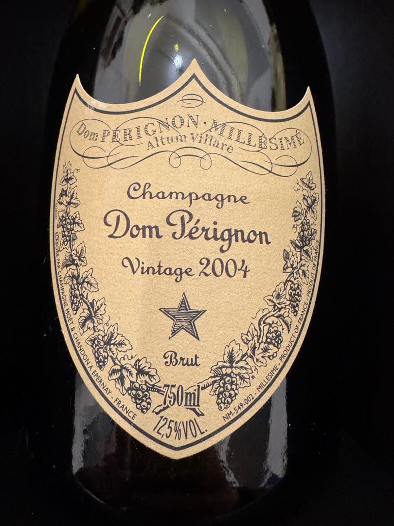 ★未開封★シャンパンドンペリニヨン ヴ インテージ2004箱付 750ml