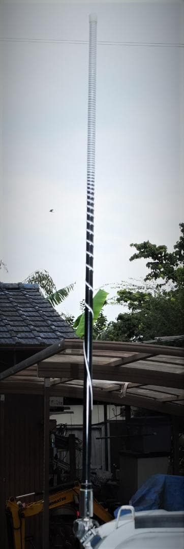 AM★アマチュア無線用デコトラデュアルバンド V/Uアンテナ ヘリカルタイプ★