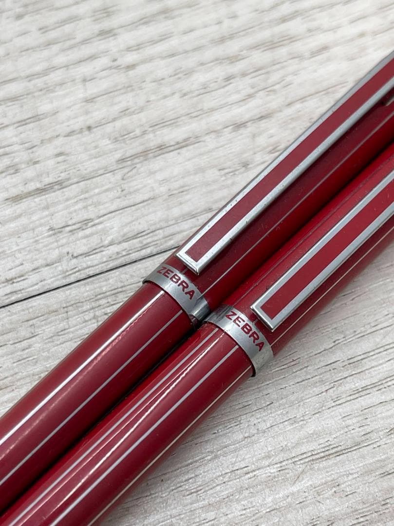 未使用 ゼブラ シャーボ SB-S8 S3×2 3点 まとめて レッド