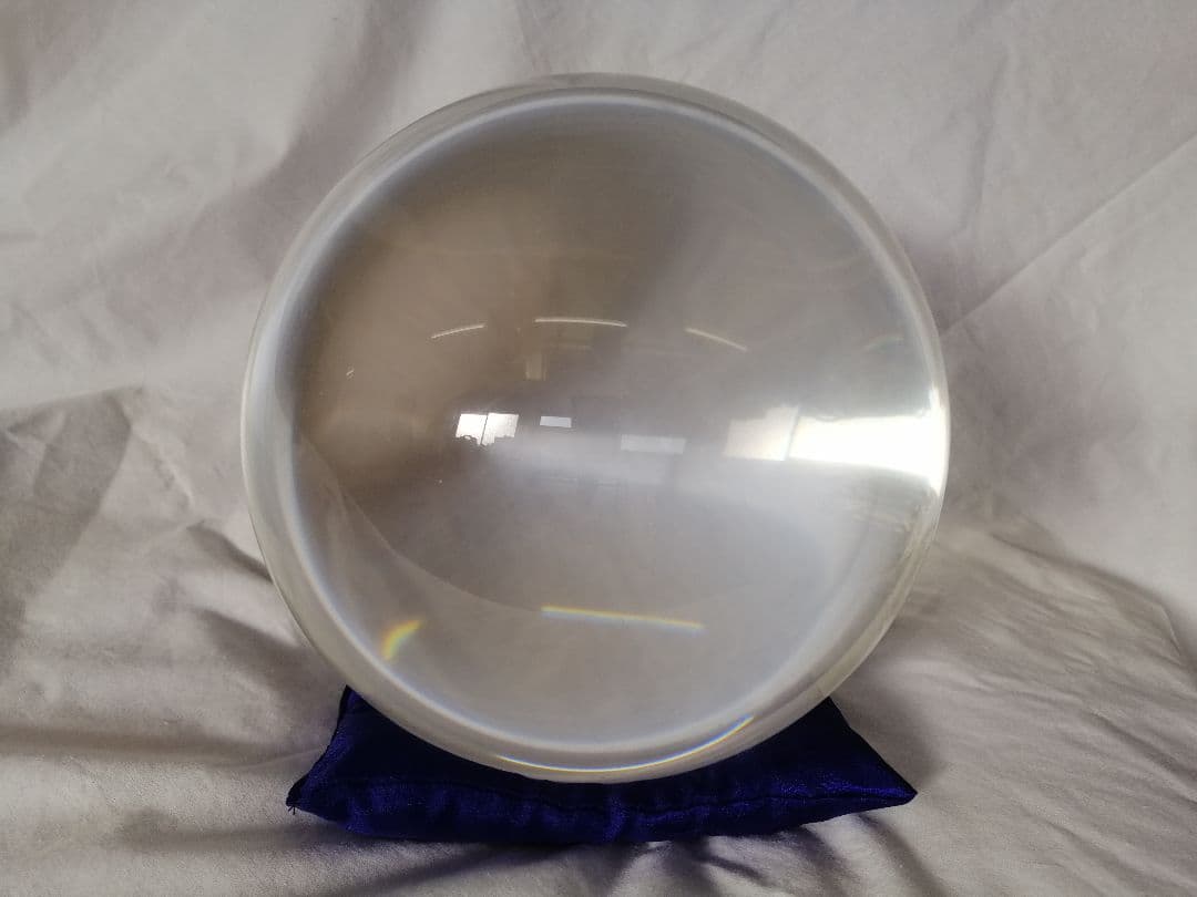 人工溶錬 水晶玉 200mm