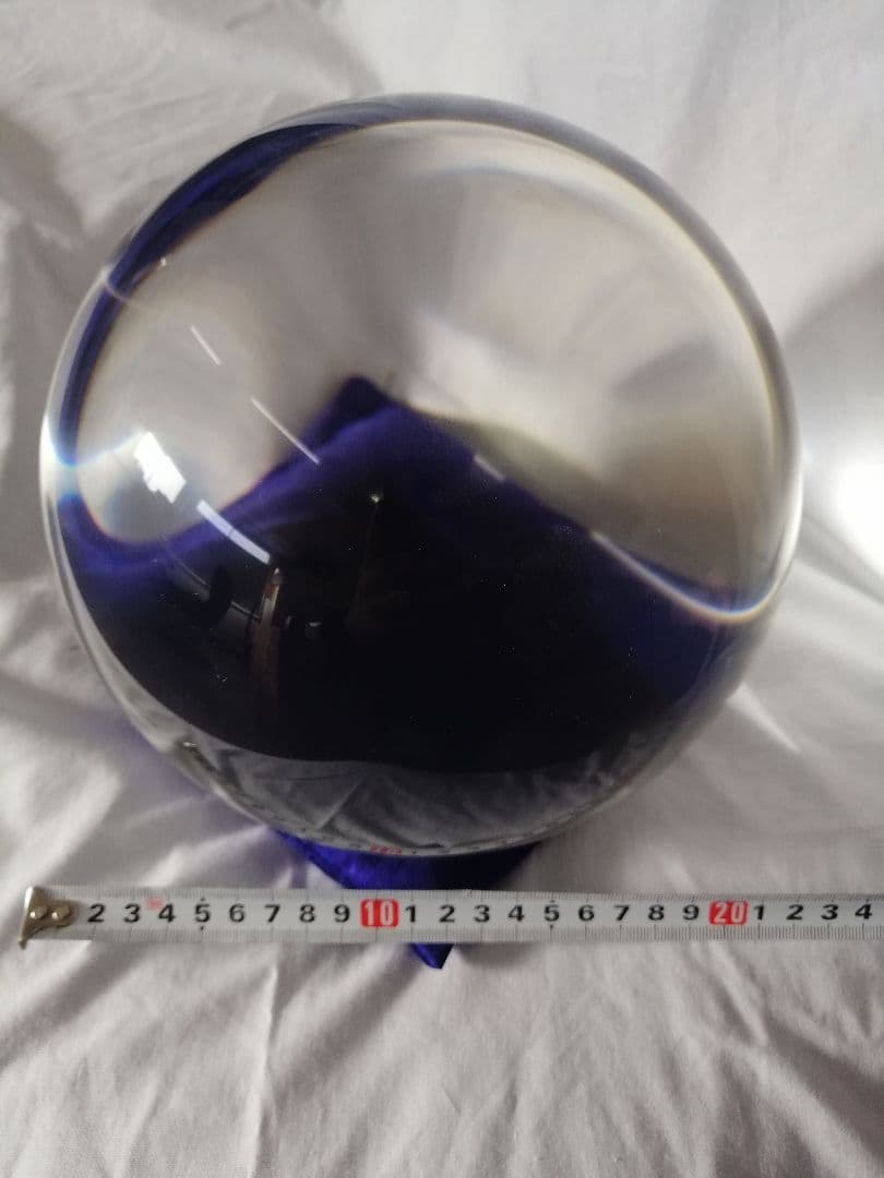 人工溶錬 水晶玉 200mm