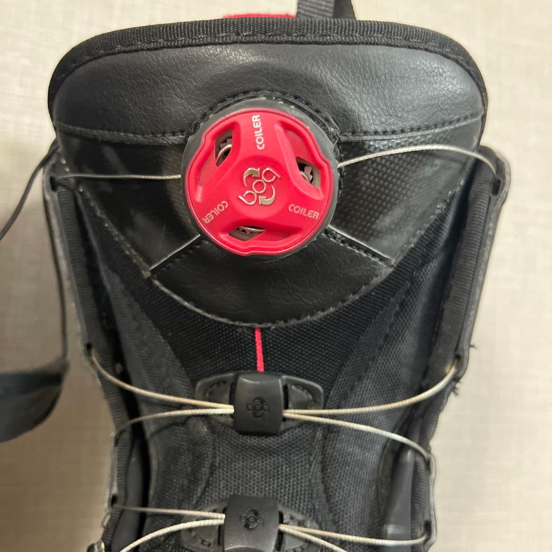 SALOMON スノーボードブーツ 女性用 ブラック/ピンク