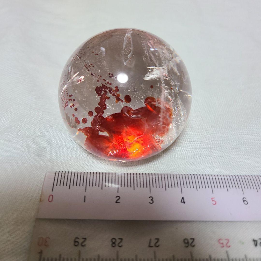 オーロラクォーツ　　ライモナイトインクォーツ　丸玉