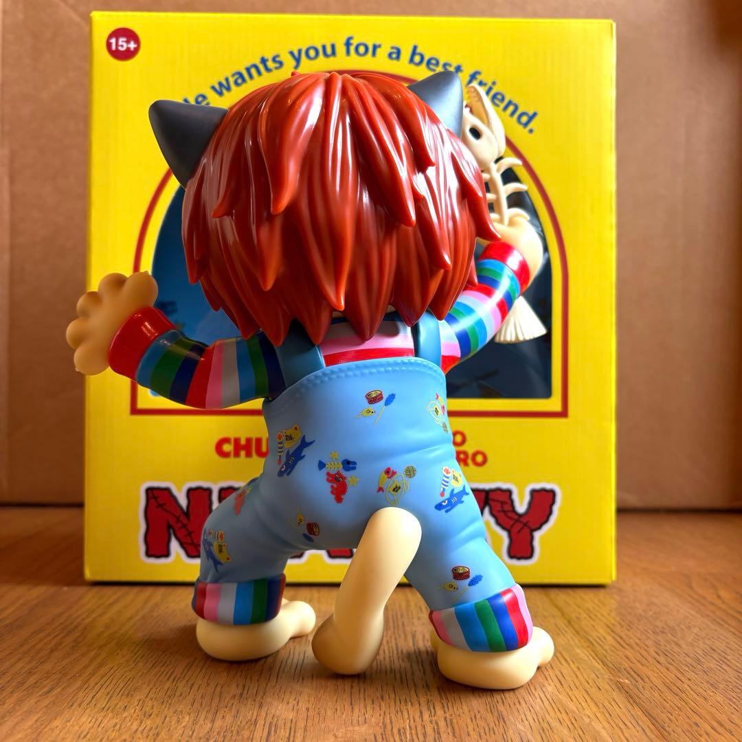 ニャッキー　石黒亜矢子　チャッキー　ソフビ　sofubi チャイルドプレイ