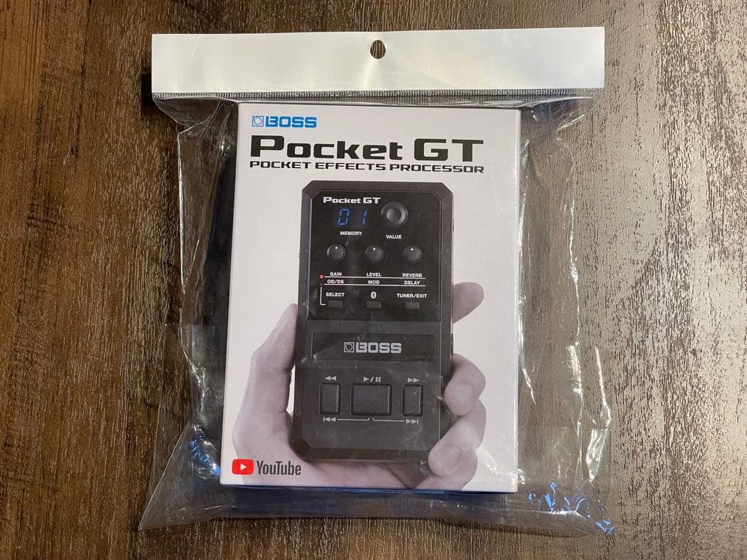 使用少！　BOSS POCKET GT