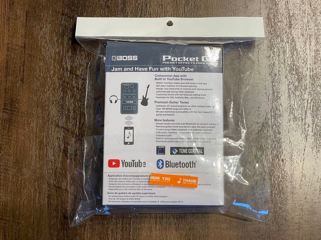 使用少！　BOSS POCKET GT