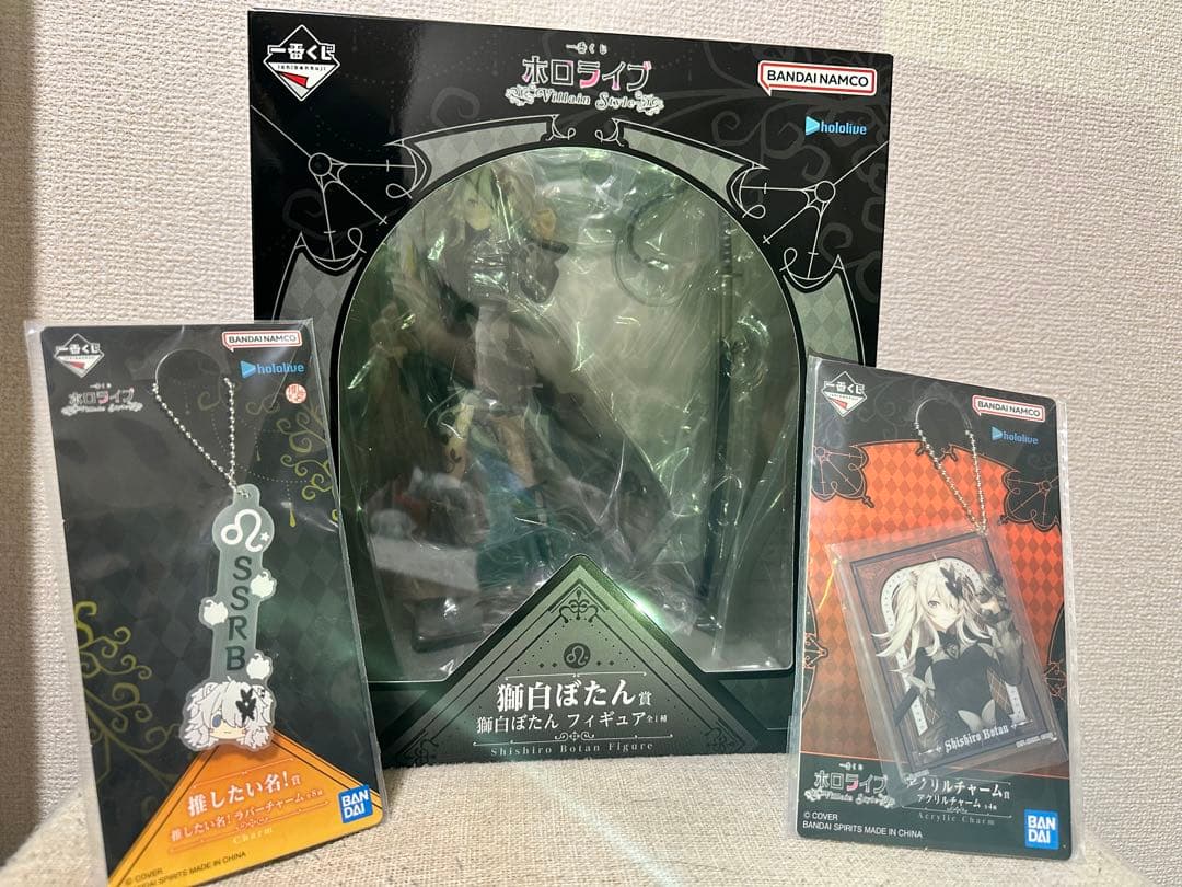 【一番くじ ホロライブ Villain Style】獅白ぼたん フィギュア