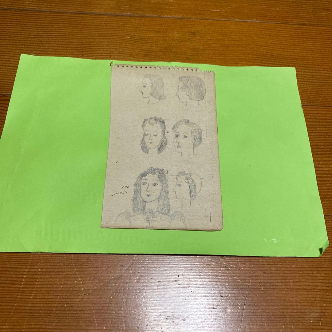 KUSAMA落書き　「子供の頃のマンガ」