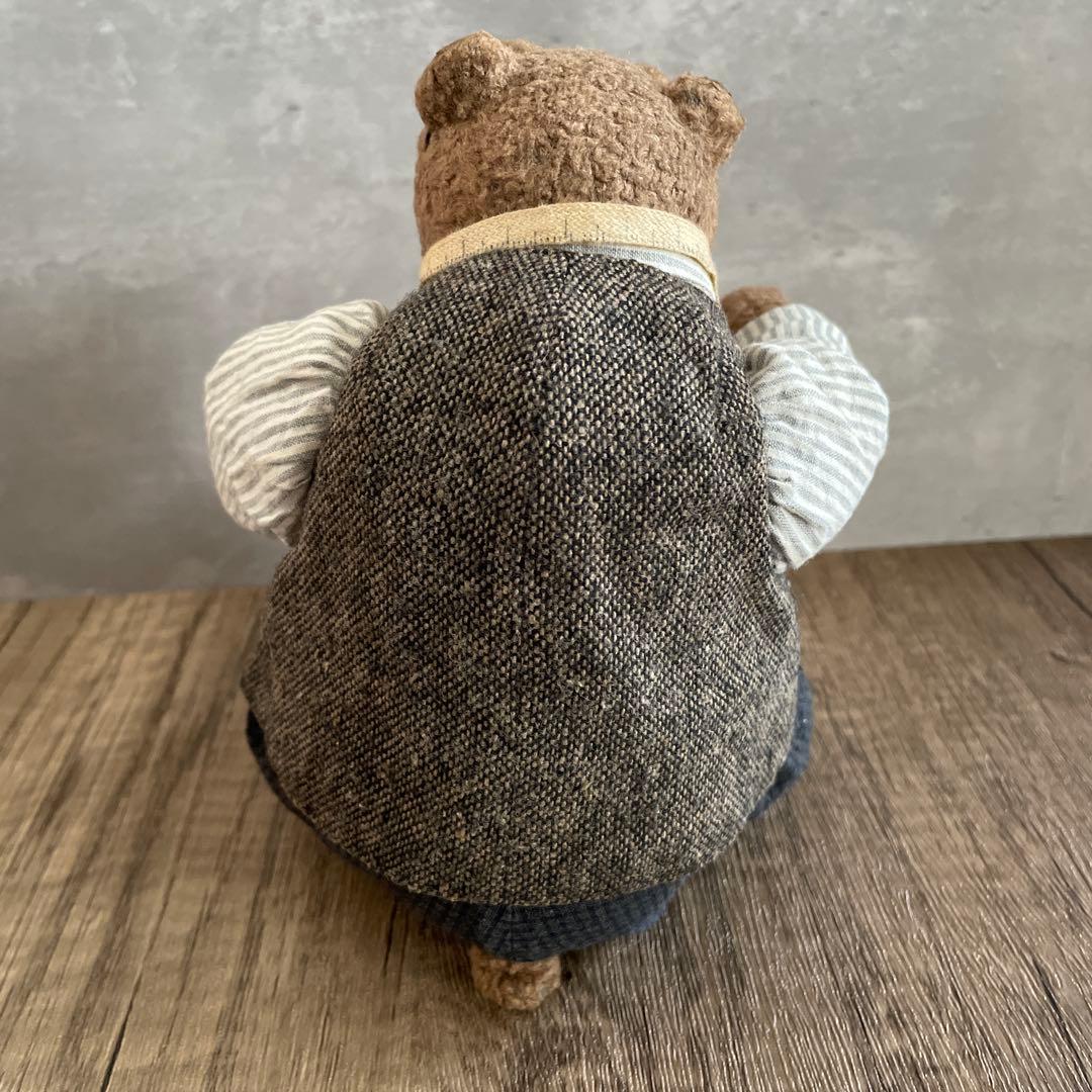 テディベア　おじいさんのテーラー　アーティストベア　作家