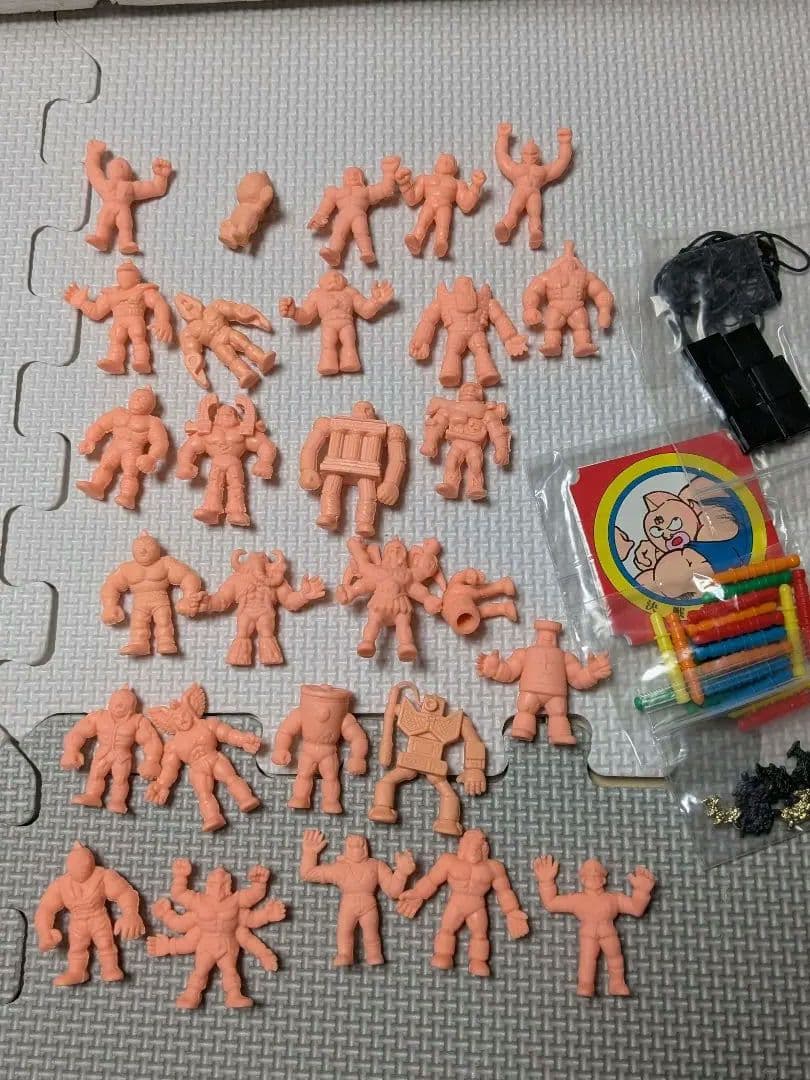 ★キン肉マン 五大城決戦 キン消し バンダイ 昭和当時もの★ 王位　キンケシ