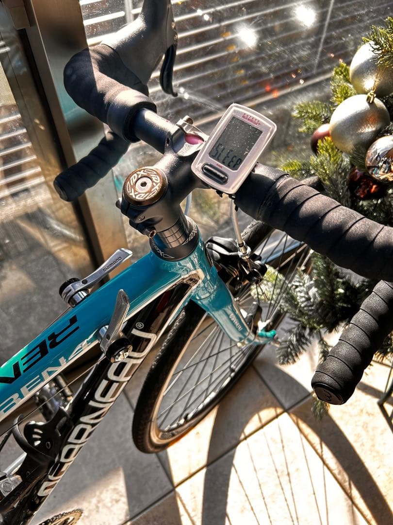 GARNEAU ブラック/ターコイズ ロードバイクジュニア用　24インチ