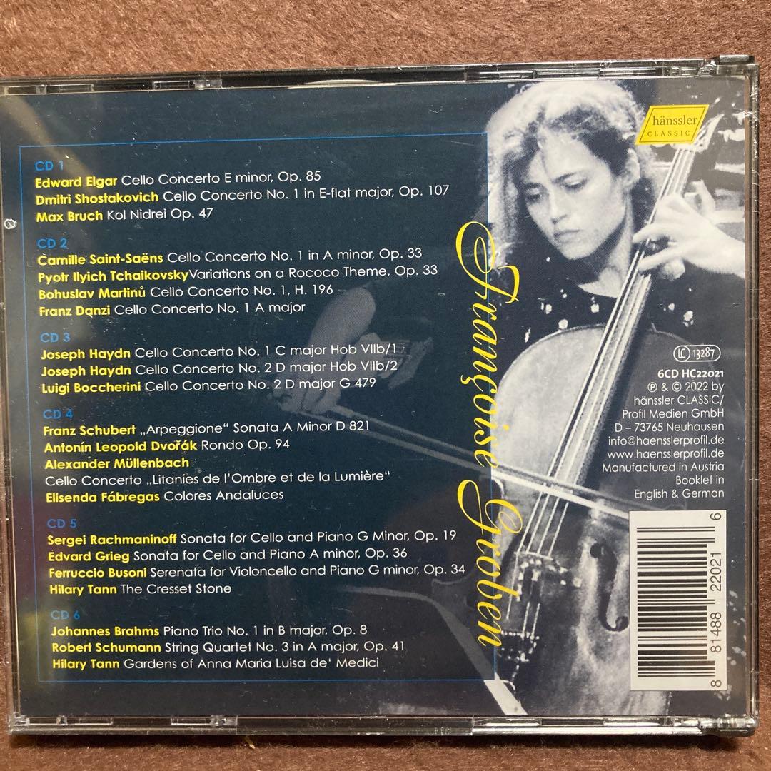 【新品】イン・メモリアム～フランソワーズ・グローベン録音集成　第１集（6CD）