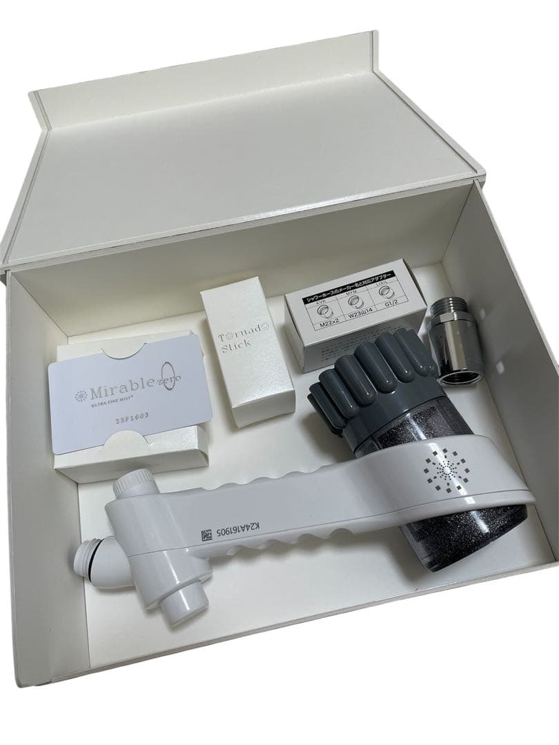 【美品・訳あり】Mirable zero ミラブル ゼロ　シャワーヘッド