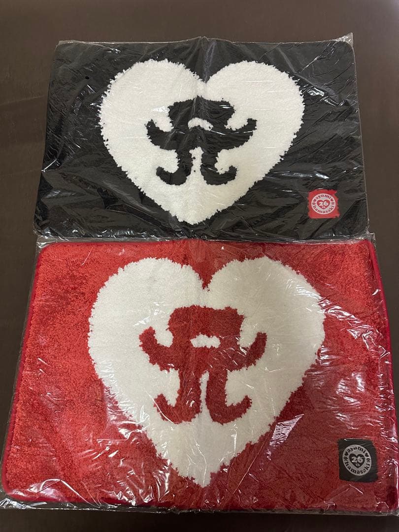 浜崎あゆみ ルームマット 26周年限定グッズ