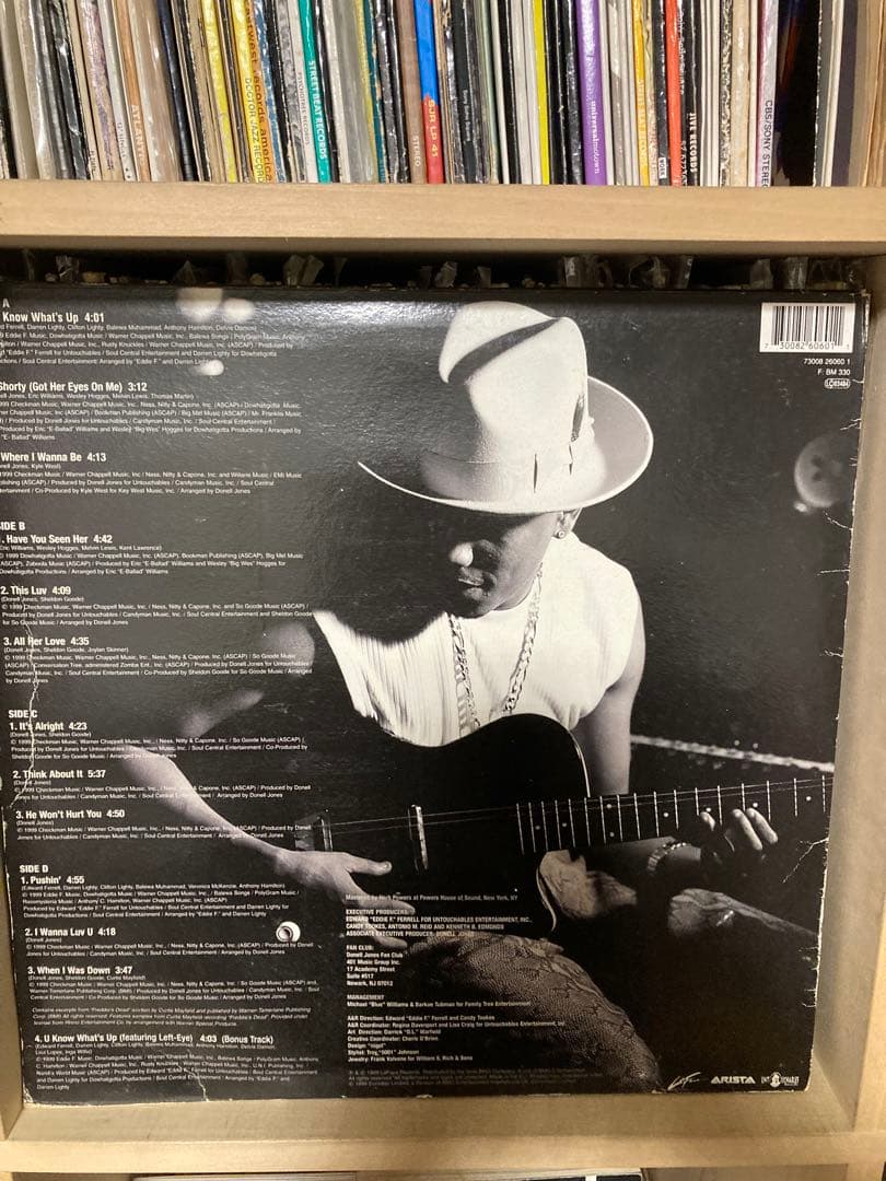 洋楽 Donell Jones / Where I Wanna Be 2LP